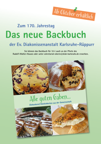 Backbuch Ev. Diakonissenanstalt