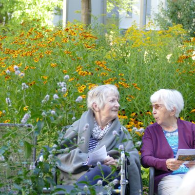 Gottesdienst im Garten