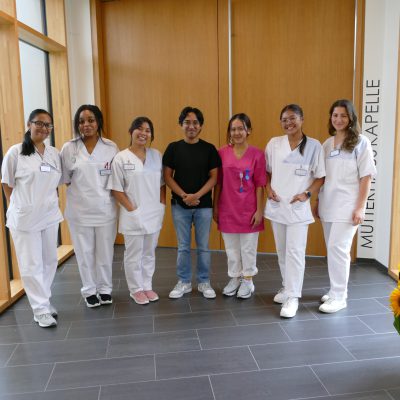 Neue Auszubildende in der Pflege im Rudolf-Walter-Haus