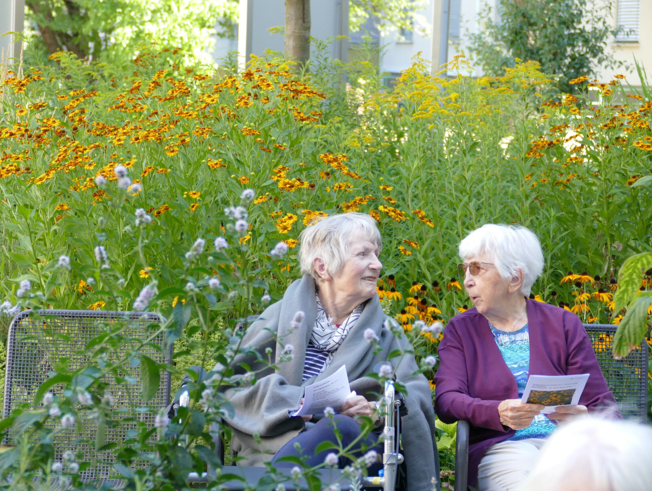Gottesdienst im Garten